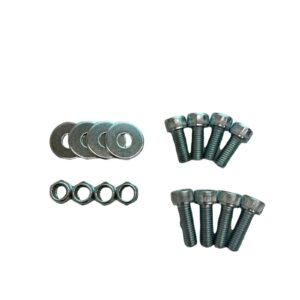 Bottom Seat Mount Hardware Kit Black Zinc SCO50001ZN