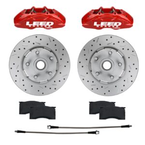 64-67 Mustang Brake Caliper/Pad/Rotor Kit LEERCC0005RKX