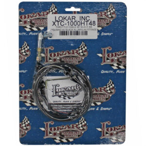 Throttle Cable Housing 48in Stainless Black LOKXTC-1000HT48