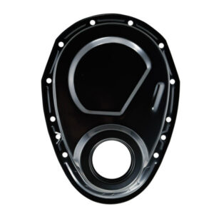 Timing Chain Cover SBC OEM Style Black Steel SPC7120BK