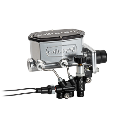 Tandem M/C Kit w/Prop Valve Mopar Black WIL261-16797-BK