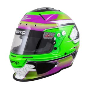 Helmet RZ-70E Switch L Grn/Purp SA2020/FIA ZAMH760C39L