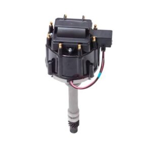 Distributor Cap Black Chevy Inline 6 Cylinder DUI61720BK