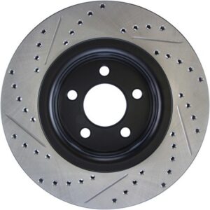 Sport Drilled/Slotted Br ake Rotor STP127.61112L
