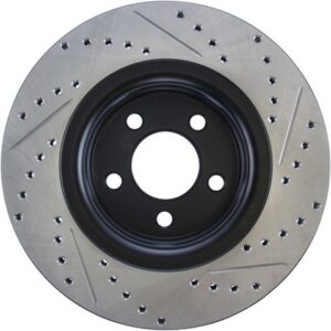 Sport Drilled/Slotted Br ake Rotor STP127.61112R