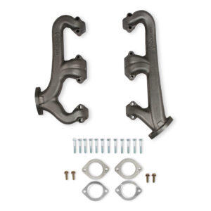SBC Exhaust Manifold Set 2.5in Outlet Cast Iron HKR8525HKR