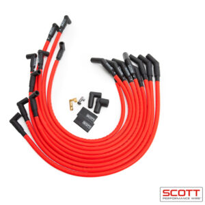 BBC Spark Plug Wire Set 90-Degree - Red SPWCH-415-2