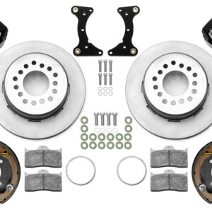 Brake Kit Rear Black FDL Plain 12in GM G Body WIL140-17121