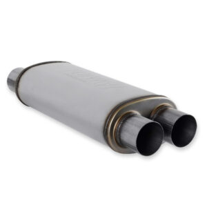 Muffler 3-1/2 Inlet 2-1/ 2 Dual Outlet FLO72469