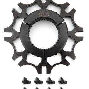 Brake Rotor Hub Inboard Splined Black Aluminum TIP4025