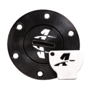 1.5 in Screw-On Fuel Cap Black AFS18720