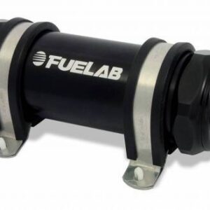 Fuel Filter In-Line 5in 40 Micron Stainless 8an FLB82812-1