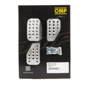 3 Pedal Set Sandblasted Aluminum OMPOA0-1000-003