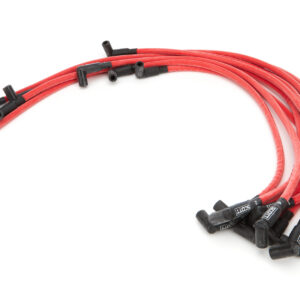 SBC Spark Plug Wire Set 90-Degree - Red SPWCH-407-2