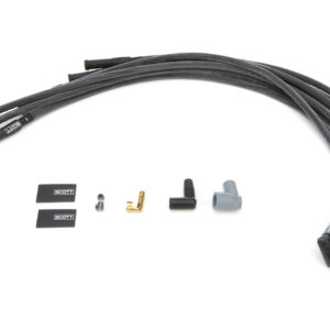 SBC Spark Plug Wire Set 180-Degree - Black SPWCH-421-1