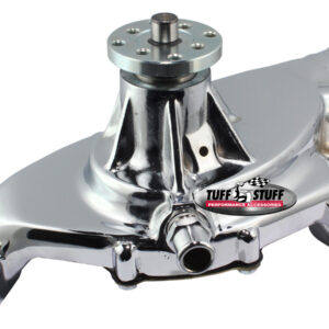 BBC Short Water Pump Aluminum Smooth Chrome TFS1496NA