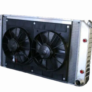 Radiator w/Fans Chevelle 73-77 Auto Trans Raw DEW32-4139034A