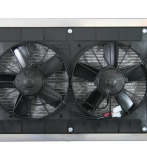 Radiator w/Fans Camaro 67-69 LS Man Trans Raw DEW32-6139022M