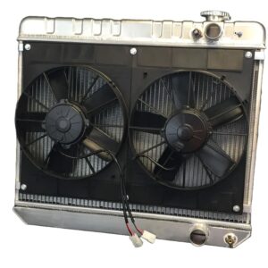 Radiator w/Fans Nova LS 73-74 Manual Trans Raw DEW32-6139035M