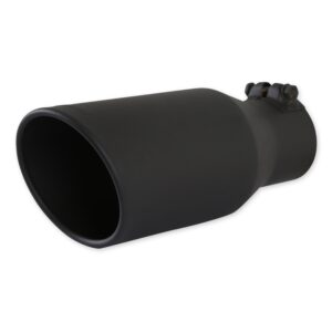 SS Exhaust Tip Black FLO15406B
