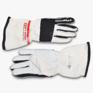 Glove PRO 2 Layer White Medium SFI-5 PYRGP230320