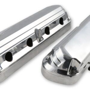 2-Piece Alm Valve Cover Set GM LS Pol. Finish HLY241-186