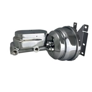 73-87 GM P/U Brake Booster 8in Dual Chrome LEEPBKT6012