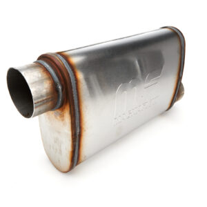 Stainless Steel Muffler 3in In/Out Offset/Offset MAG11239