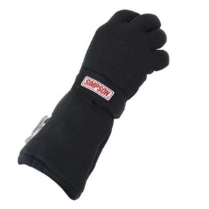 Glove Holeshot Small Black SFI-20 SIM37017SK