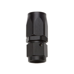 Reusable Hose End Black Straight -16 ALL49316