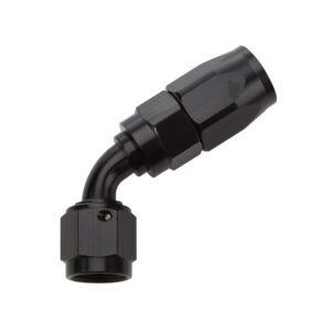 Reusable Hose End Black 60 Deg Elbow -8 ALL49343