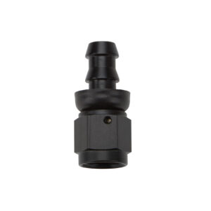Pushlock Hose End Black Straight -6 ALL49412
