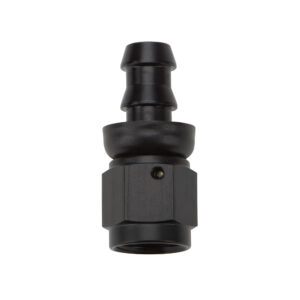 Pushlock Hose End Black Straight -16 ALL49416