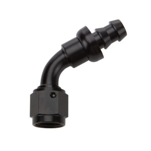 Pushlock Hose End Black 60 Deg Elbow -16 ALL49446