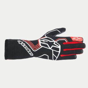Glove Tech-1 Race V4 Black / Red Medium ALP3552024-13-M
