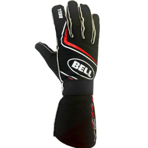 Glove PRO-TX Black/Red Medium SFI 3.3/5 BELBR20032