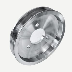 BBC Crank Pulley Polish W POL ASSY - CHEVY BB SW MPP7671