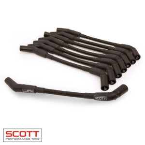 GM LS Truck Spark Plug Wire Set 45-Deg - Gray SPWCH-LS-T-3