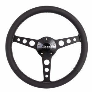Classic Series Blk Wheel Jeep Logo/Install Kit GRT1929