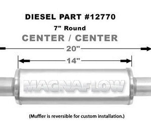 Stainless Steel Muffler MAG12770