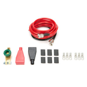 Battery Cable Kit 4 Ga. 15ft Red & 2ft Black QRP57-005