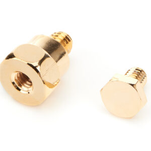 Battery Terminals Side Mount Gold Bolt (Pair) QRP57-665