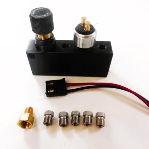 Brake Proportioning Valve Adjustable Black RPCR4515X