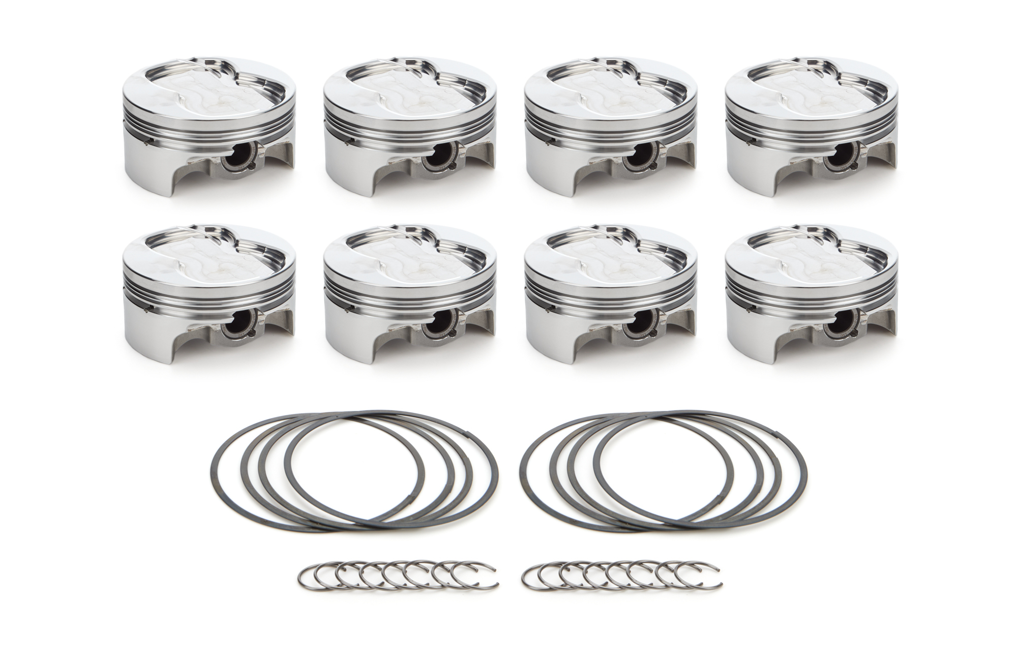 SBF Dish Piston Set w/TW 4.030 Bore -20cc RTP1000410