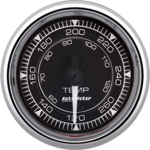 2/16 Chrono Chrome Gauge Temp - 120-280 Degree ATM9754