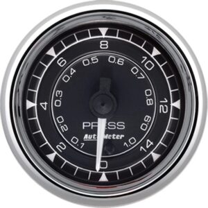2/16 Chrono Chrome Gauge Pressure 15PSI ATM9762