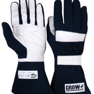 Junior Driving Gloves Black Medium SFI-3.3/5 CRW11674