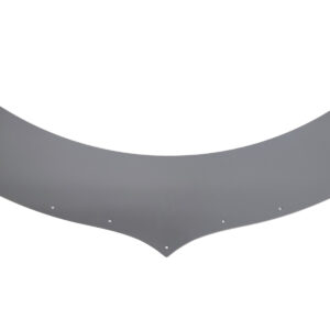 Extension Predator Hood Gray 5.5in Tall DOM500-EX-GRY