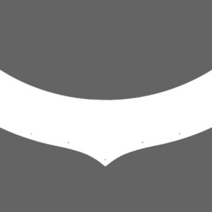 Extension Predator Hood White 5.5in Tall DOM500-EX-WH
