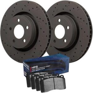 Brake Rotor & Pad Kit Rear GM HAWHKC4406.568F